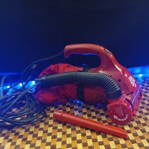 Dirt Devil by Royal Ultra Red Electric Hand Vac Handheld Vacuum Cleaner